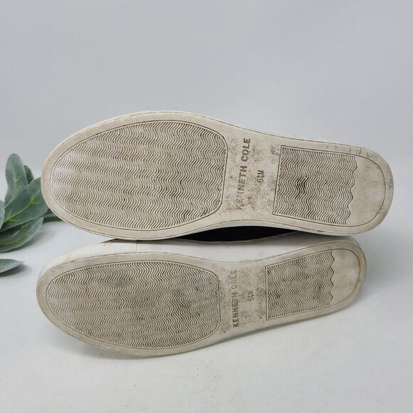 KENNETH COLE Black Suede High Top Sneakers 6.5 - Picture 7 of 8